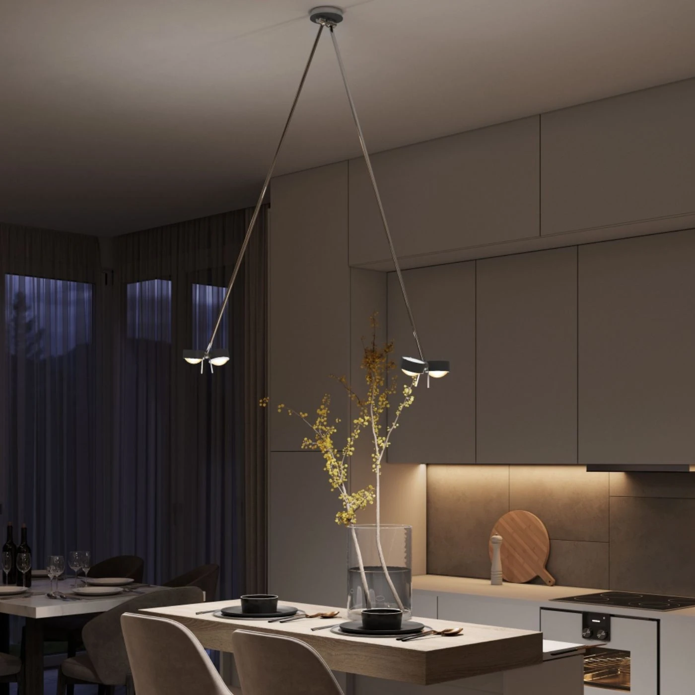 Top Light Puk Mini Ceiling Sister Twin 80cm – Bild 5