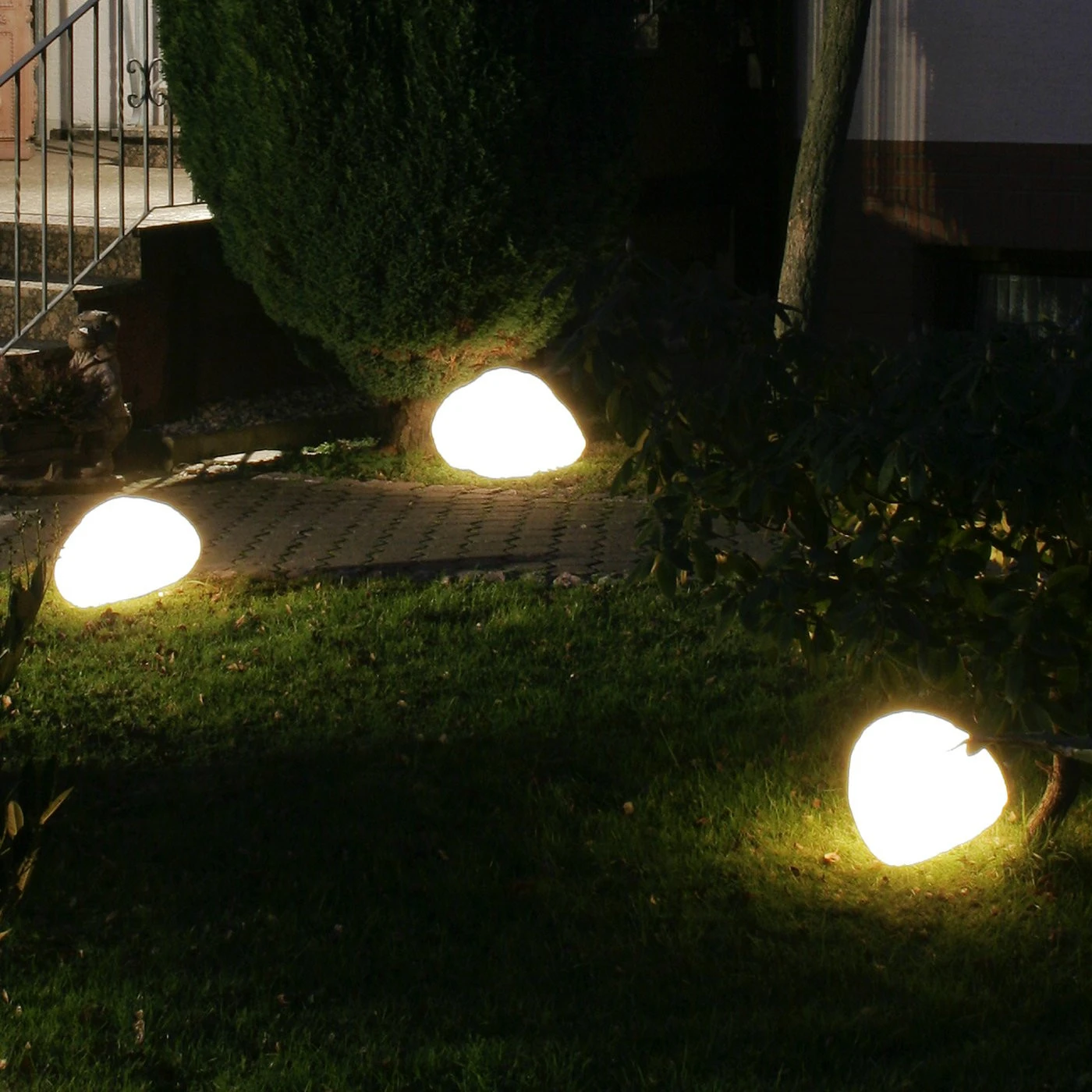 Epstein-Design Steinleuchte – Bild 2