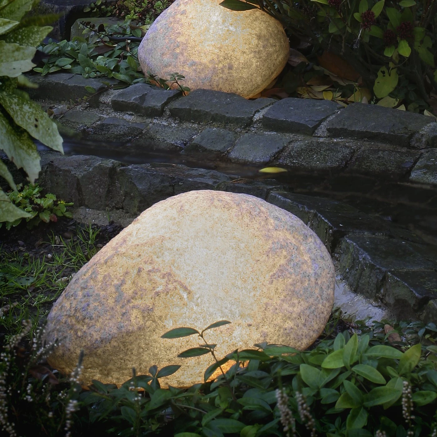 Epstein-Design Steinleuchte – Bild 4